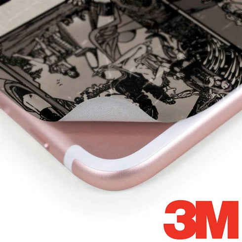 DC Comics Wonder Woman Vintage pose pattern iPhone 8 Plus Skin